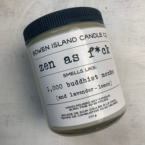 Our Candles Bowen Island Soap Co.